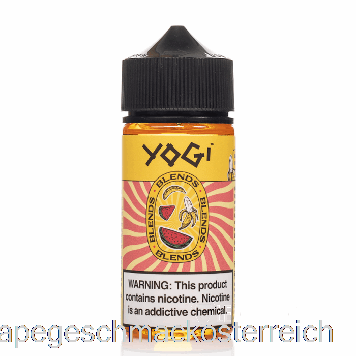 Bananen-Wassermelonen-Eis – Yogi-Mischungen – 100 Ml, 6 Mg Vape-Geschmack